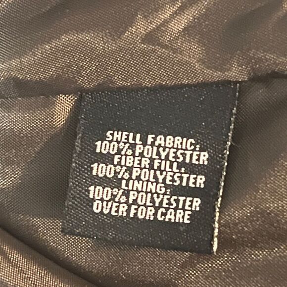 Relativity Outwear Women's Plus Size Brown Quilted Vest Pockets 2X EUC - Picture 8 of 9